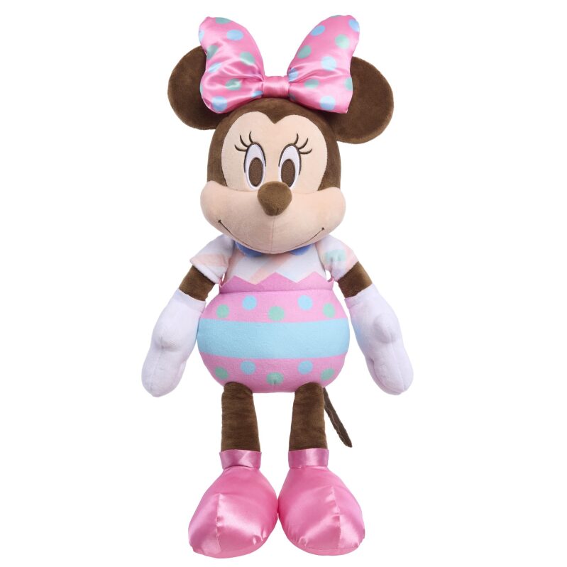 Large Disney Minnie Mouse Easter Plush - Perfect Spring Gift for Kids