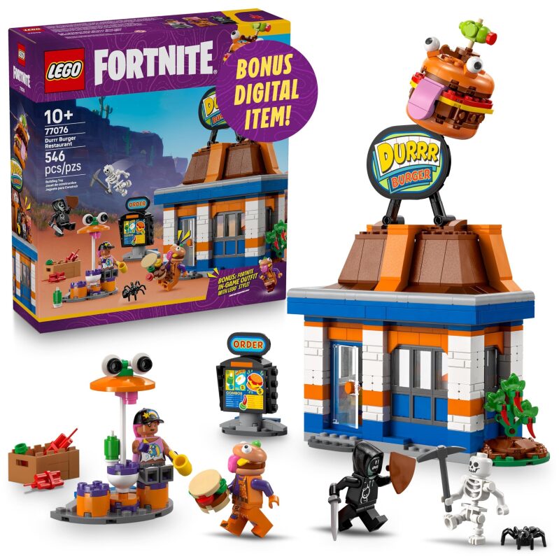 LEGO Fortnite Durrr Burger Restaurant Set for Kids