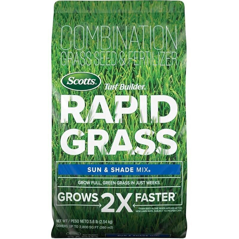 Scotts Turf Builder Rapid Grass Sun & Shade Mix 5.6-lbs
