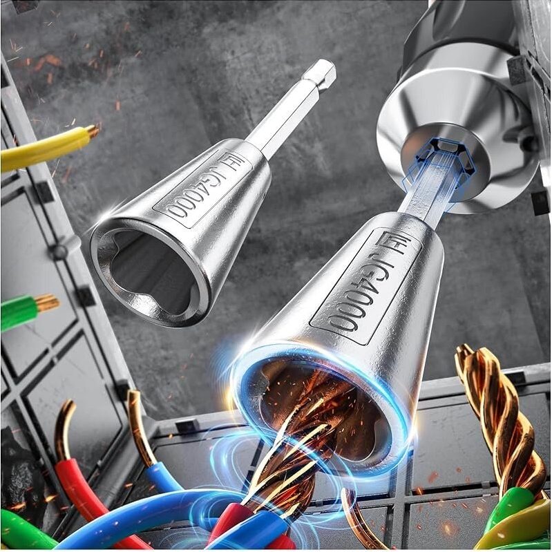 Efficient Wire Twister Tool Set for Drill - 2-Pack