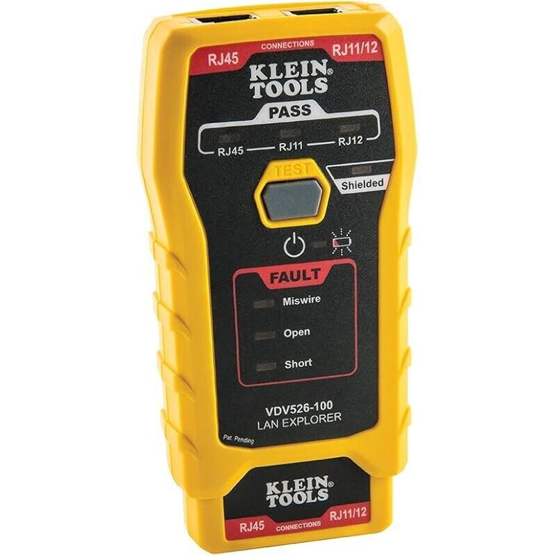Klein Tools VDV526-100 Network LAN Cable Tester with Remote