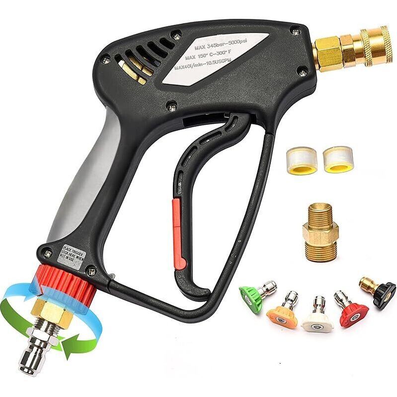 High-Performance 5000PSI Pressure Washer Gun for Ultimate Cleaning Efficiency