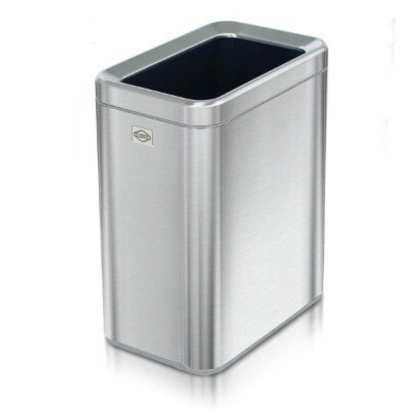Elevate Your Cleanliness with the Clorox Stainless Steel Narrow Trash Can 2.6 Gallons