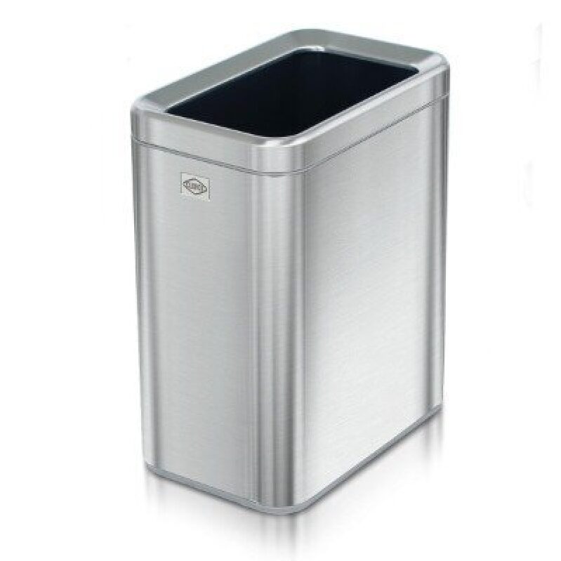 Elevate Your Cleanliness with the Clorox Stainless Steel Narrow Trash Can 2.6 Gallons