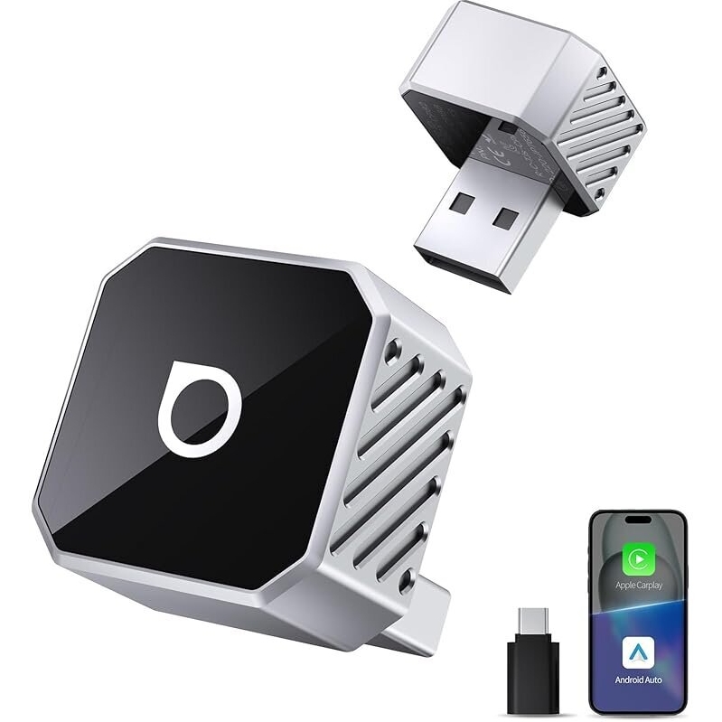 Ottocast Mini 3.0 Wireless CarPlay & Android Auto Adapter - Seamless Connectivity