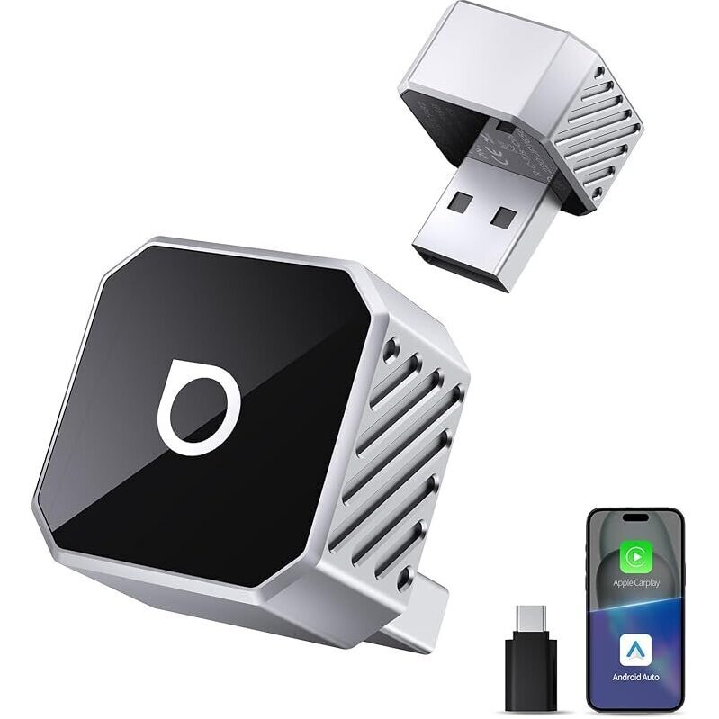 Ottocast Mini 3.0 Wireless CarPlay & Android Auto Adapter - Seamless Connectivity