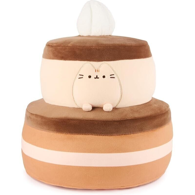 GUND Pusheen Chocolate Cake Squisheen Squishy Toy 11-inch - Plush