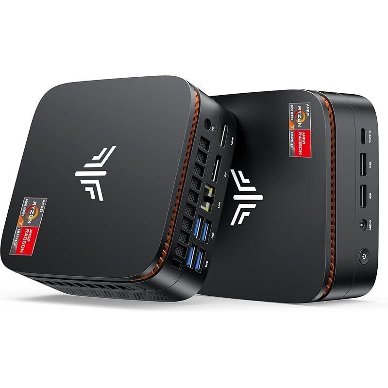 Kamrui Hyper H1 Mini Gaming Desktop with Ryzen 7, 512GB SSD