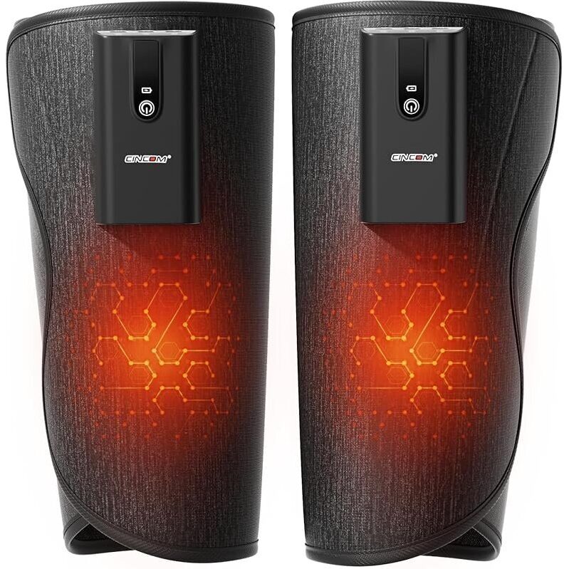 Portable 3-Mode 3-Intensity Calf Leg Massager with Heat Therapy