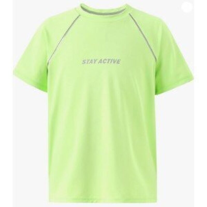 Boys' Short Sleeve Ultra-Light Quick-Dry T-Shirt - Neon Green
