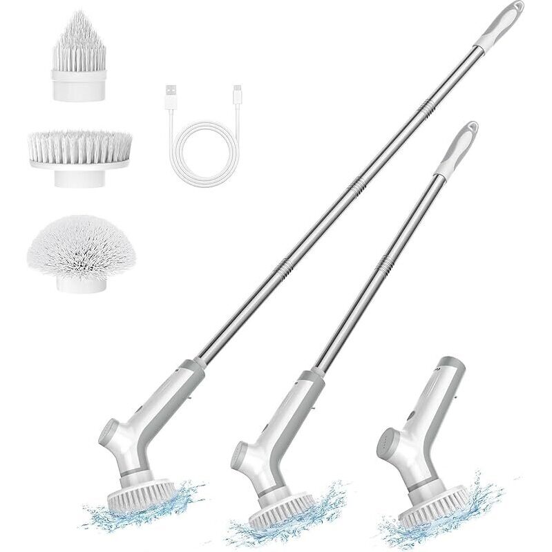 Vewior EC02 550rpm Cordless Electric Spin Scrubber - Efficient Cleaning Tool