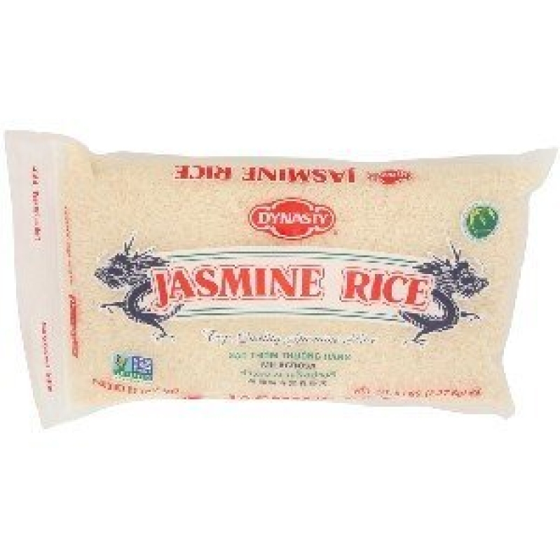 Elegant Dynasty Jasmine Rice, 5 lb - Premium Thai Fragrant Rice