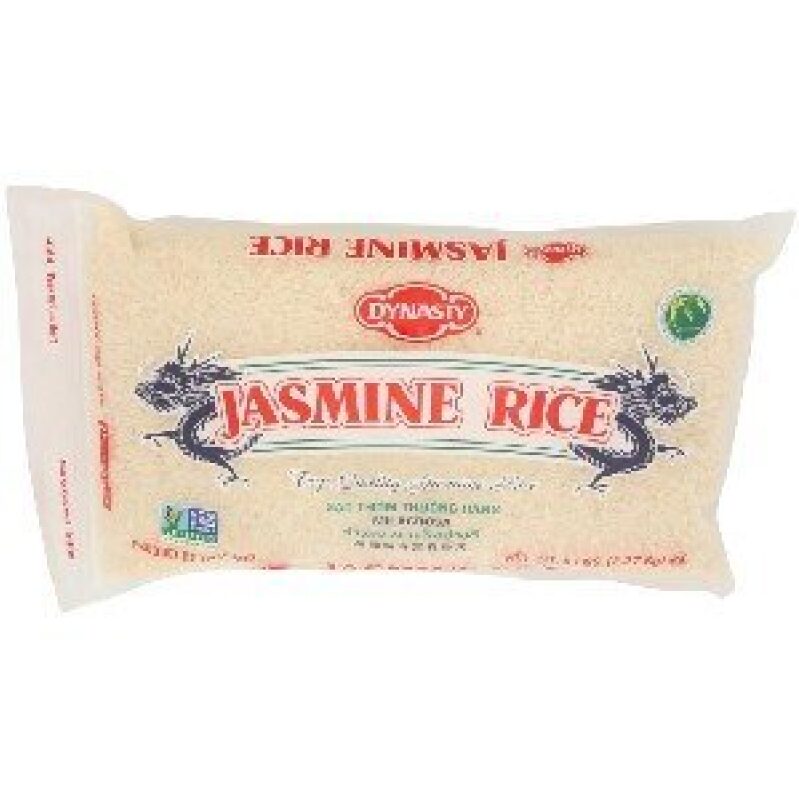 Elegant Dynasty Jasmine Rice, 5 lb - Premium Thai Fragrant Rice