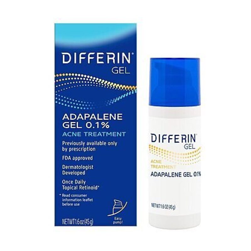Differin Gel Acne Spot Treatment - FDA Approved, 90-Day Supply