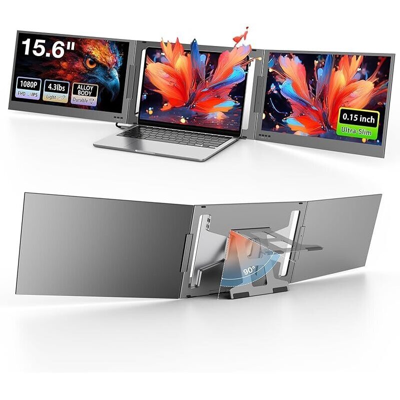 15.6-inch Laptop Screen Extender - Boost Your Productivity