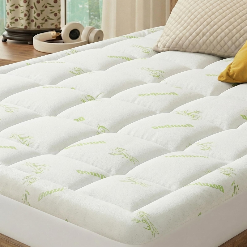 Sweetcrispy Ultra Soft Mattress Topper Twin Size - Cloud-Like Comfort