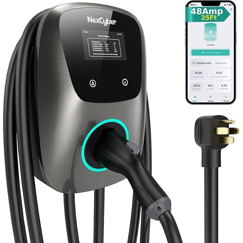 NexCyber Level 2 Electric Vehicle Charger: Fast, Reliable EV Charging