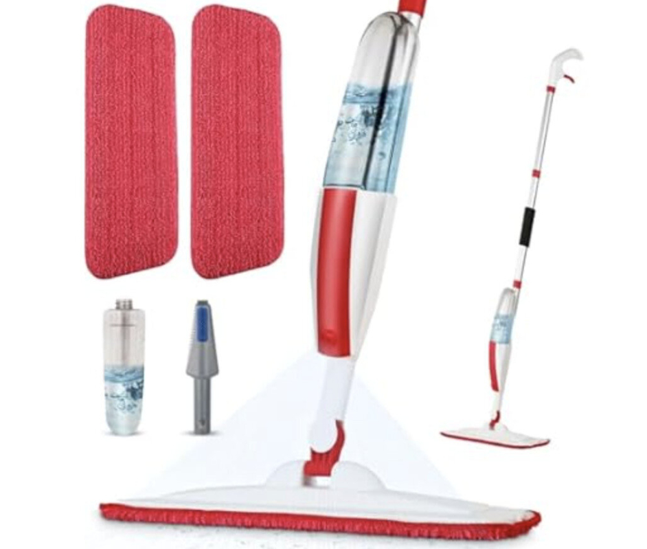 Premium Floor Cleaning Spray Mop Set - Only $12.99 with Prime!