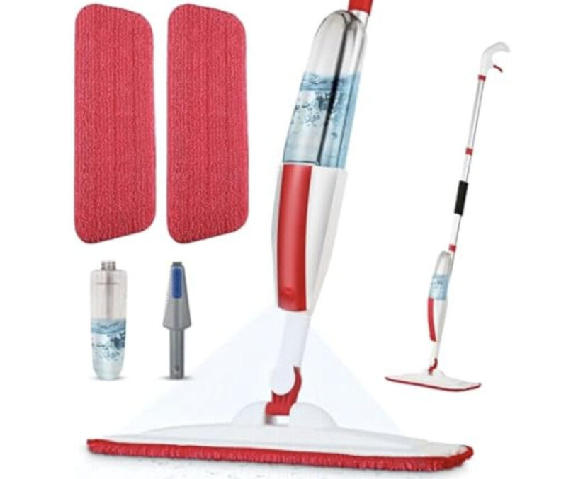 Premium Floor Cleaning Spray Mop Set - Only $12.99 with Prime!