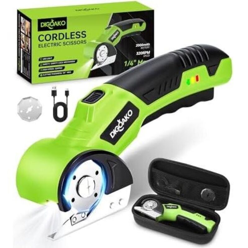 Cordless Electric Scissors - Powerful & Efficient DIY Tool