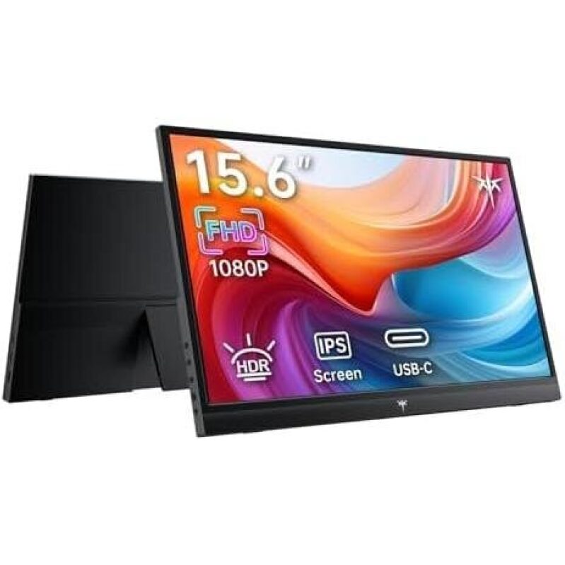 Portable Dual Screen Monitor with FHD Display - 38% OFF