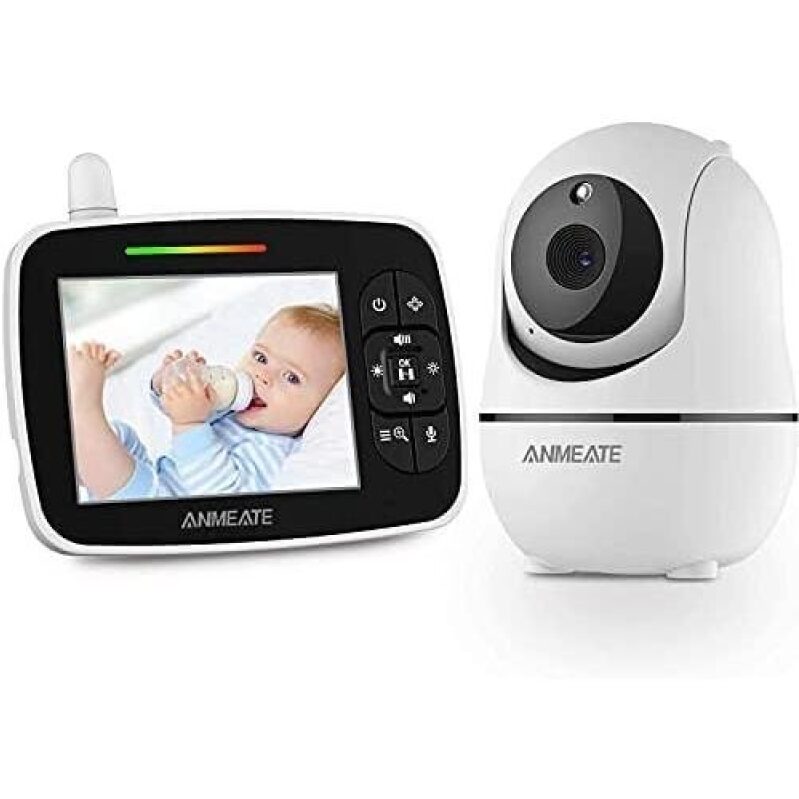 Annmeate High-Definition Rotatable Baby Monitor with 960ft Range