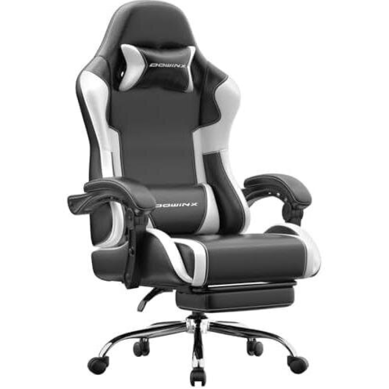 50% OFF on Dowinx Gaming Chair with Footrest and Massage Support