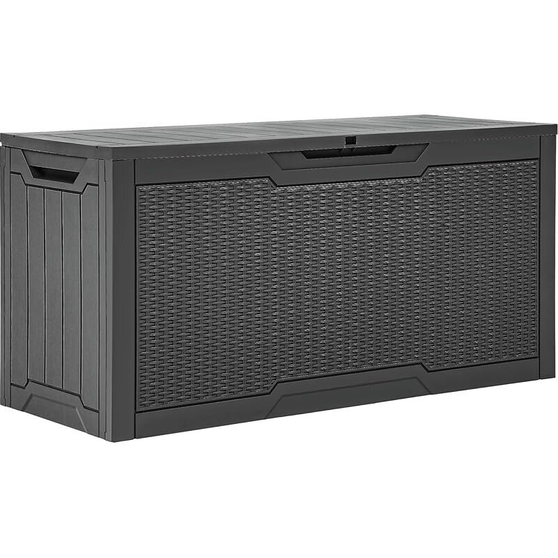 Spacious 80-Gallon Outdoor Storage Box for All Your Essentials