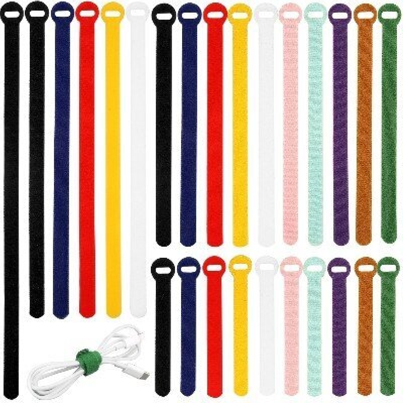 150-Piece Multicolor Cable Ties for Efficient Organization