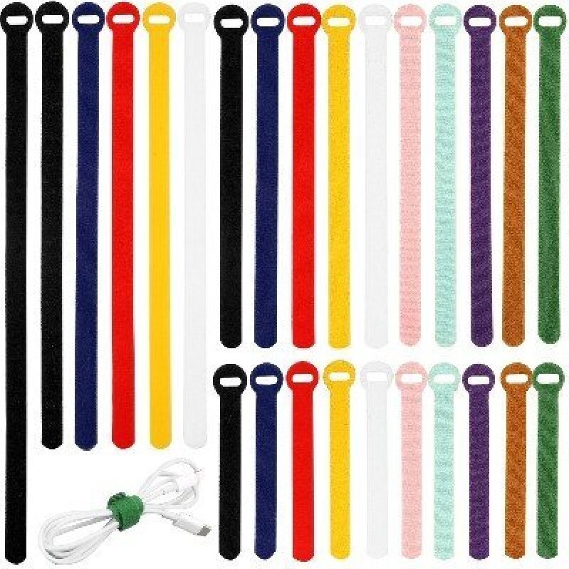 150-Piece Multicolor Cable Ties for Efficient Organization