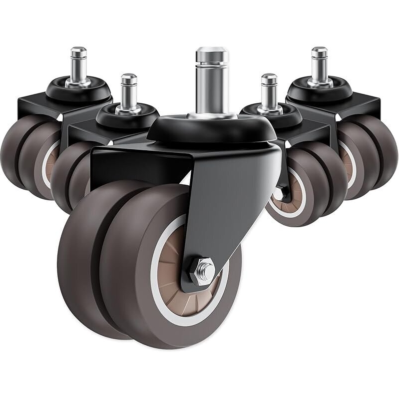Upgrade Your Office Chair with 5-Pack ASHGOOB 2 Inch Wheels