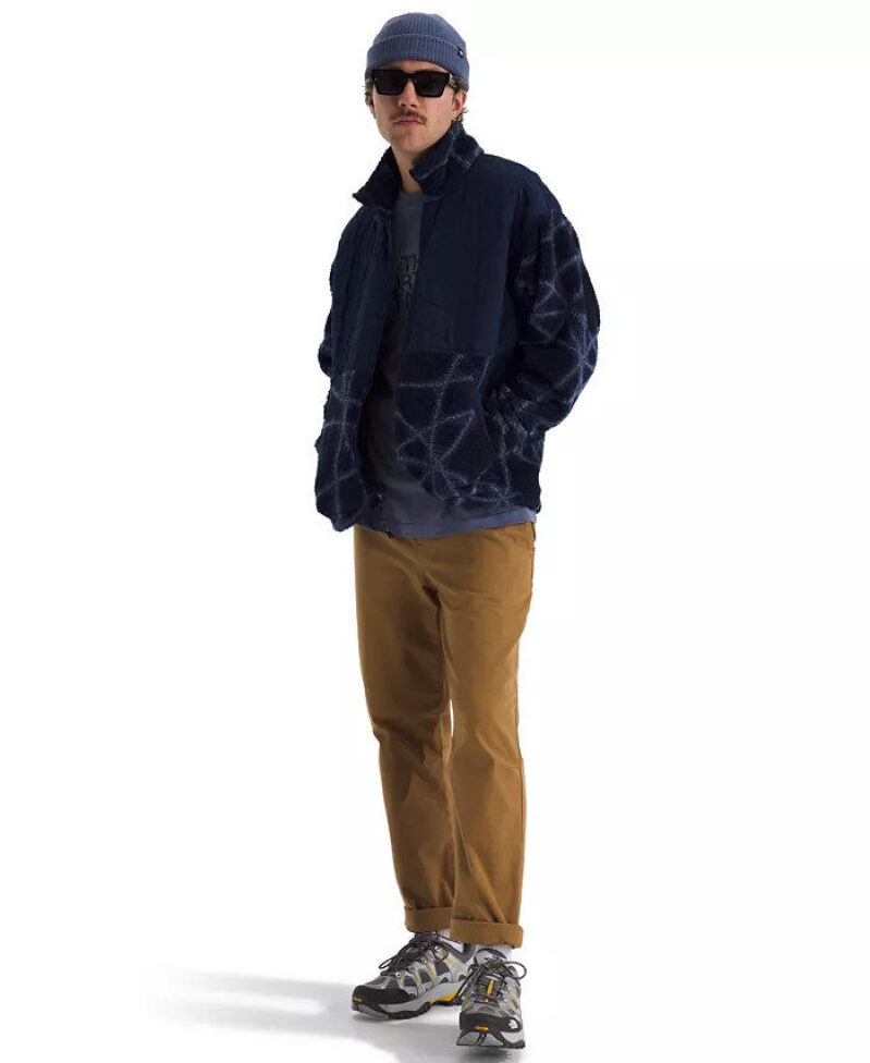 Half Price! The North Face Cabin Men's Printed Fleece Jacket