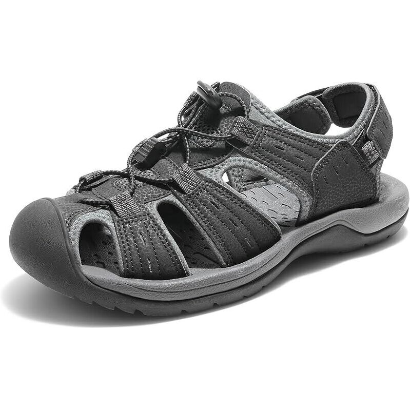 Men's Quick-Dry Support Sandals for Outdoor Activities