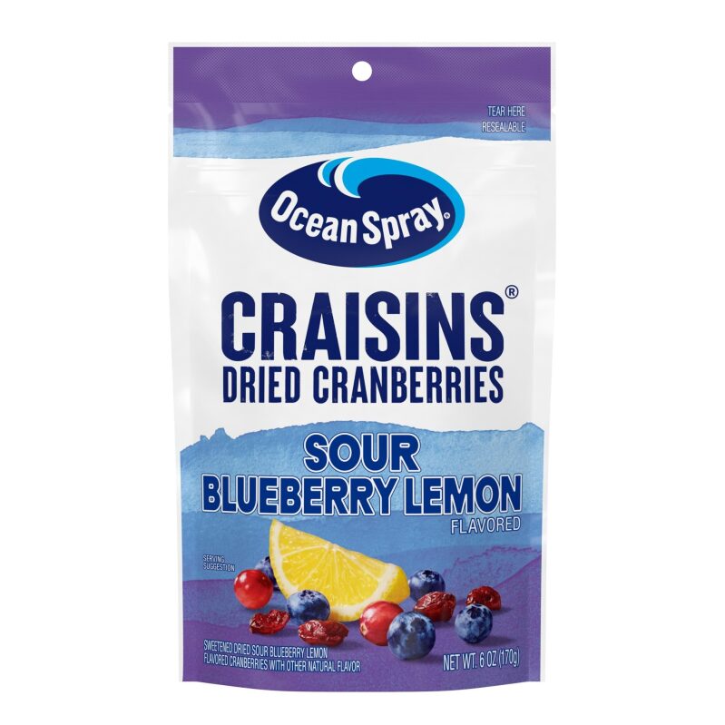 8-Pack Ocean Spray Craisins Sweetened Dried Cranberries 6oz