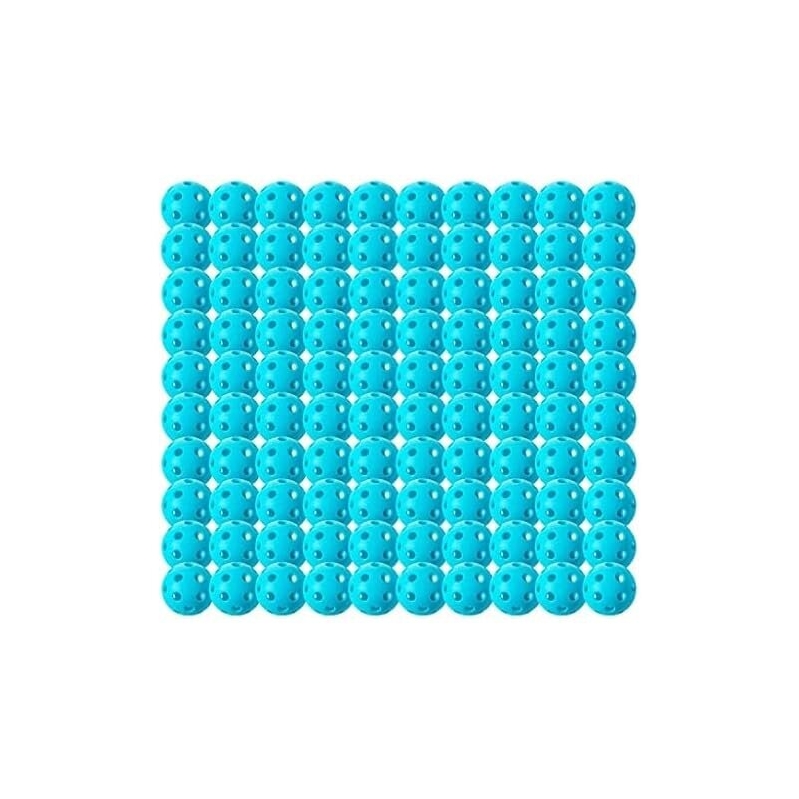 100-Pack Franklin Sports X-26 Indoor Pickleballs - Premium Quality & Consistent Performance