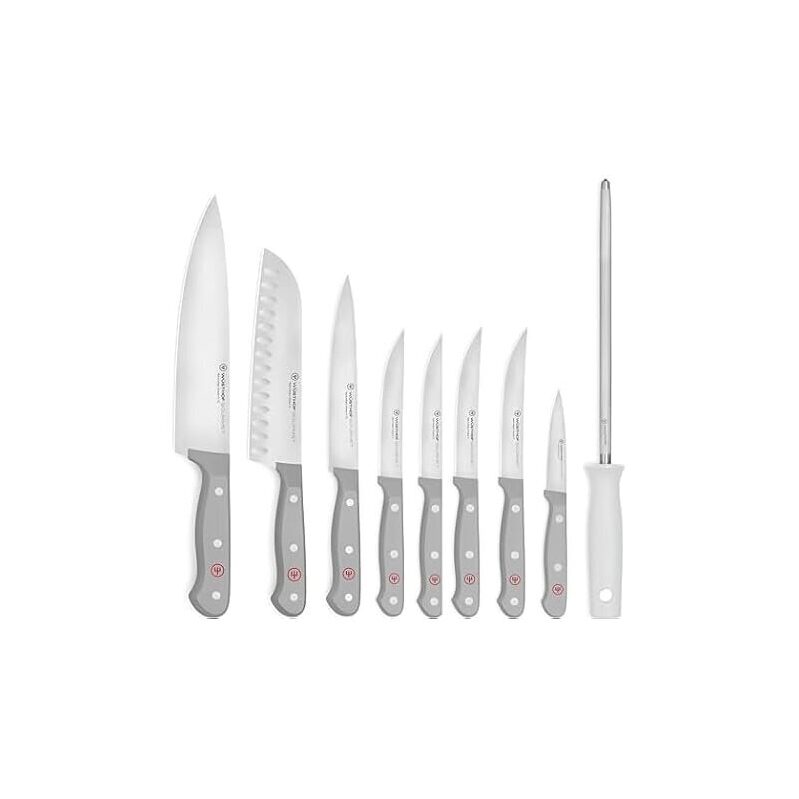 Wüsthof Gourmet Grey All-Around 9-Piece Knife Set