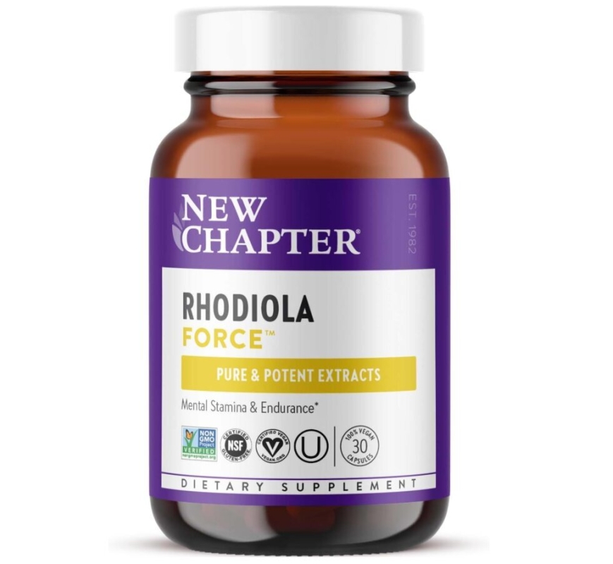 New Chapter Rhodiola Force Supplement: Enhance Stamina and Mental Clarity