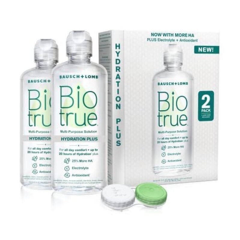 Biotrue Multi-Purpose Solution for Contact Lenses - 2 Bottles