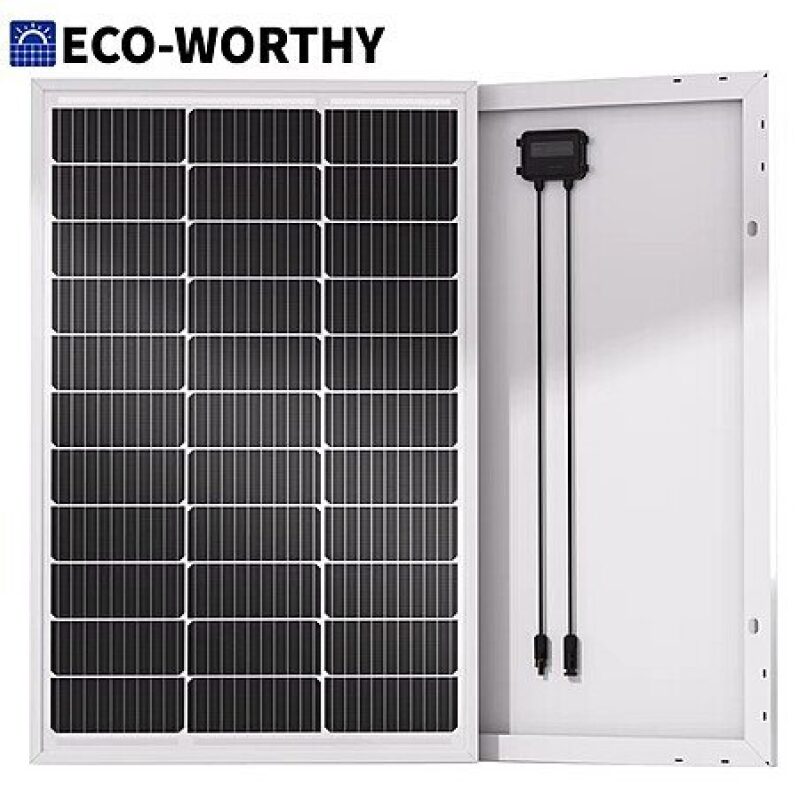 100W Monocrystalline Solar Panel - High Efficiency Energy Solution