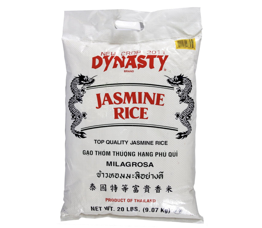 Affordable Dynasty Jasmine Rice - Top Quality 20 lbs