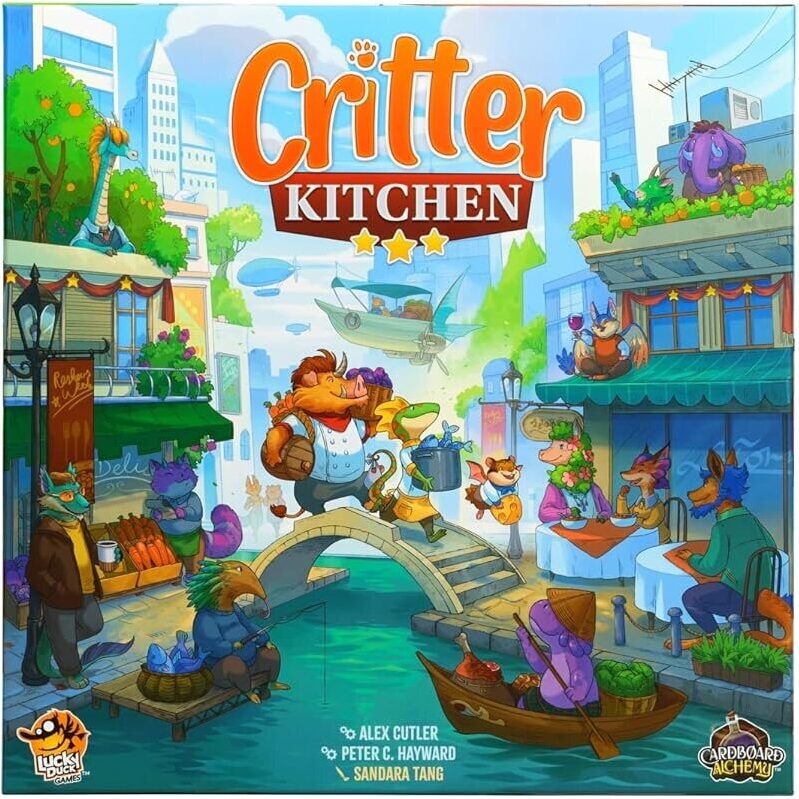 Critter Kitchen Strategy Game - Fun for 1-5 Players