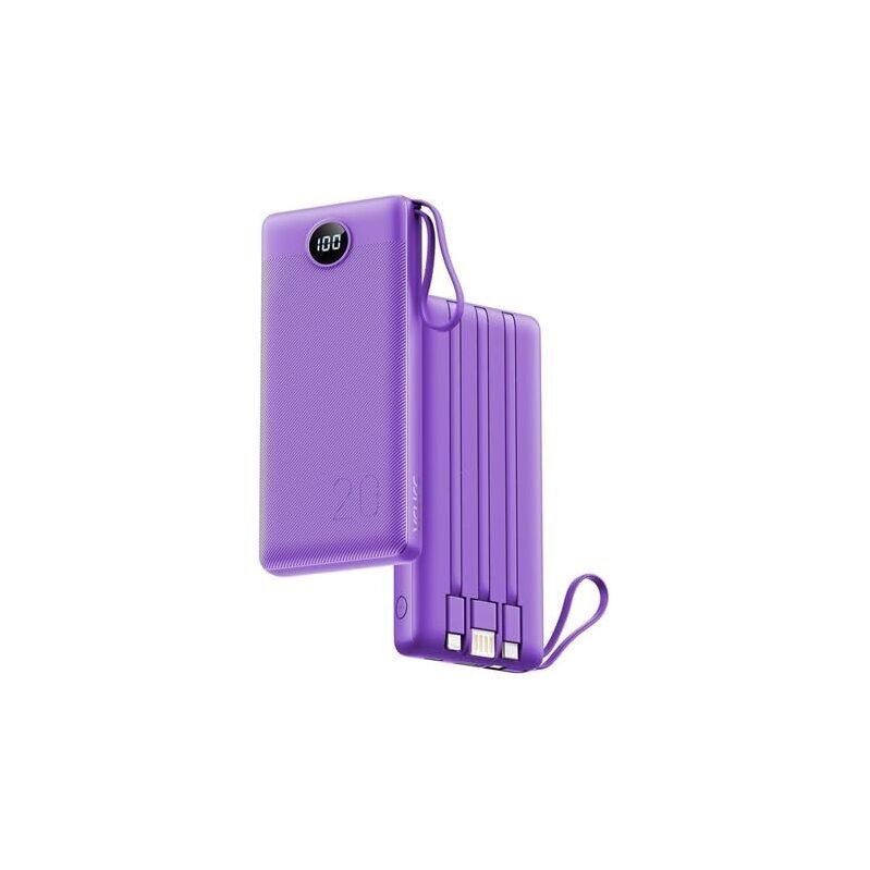 Vrurc 20000mAh Fast Charging Power Bank - Ideal for On-the-Go Charging