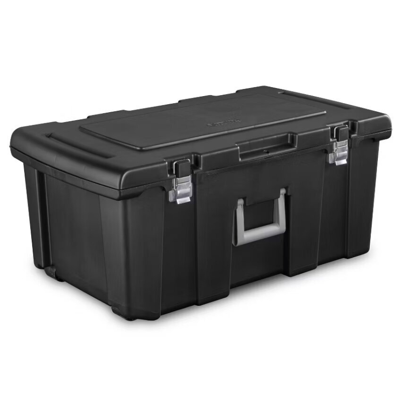 Heavy Duty Footlocker Storage Trunk for Camping and Sports