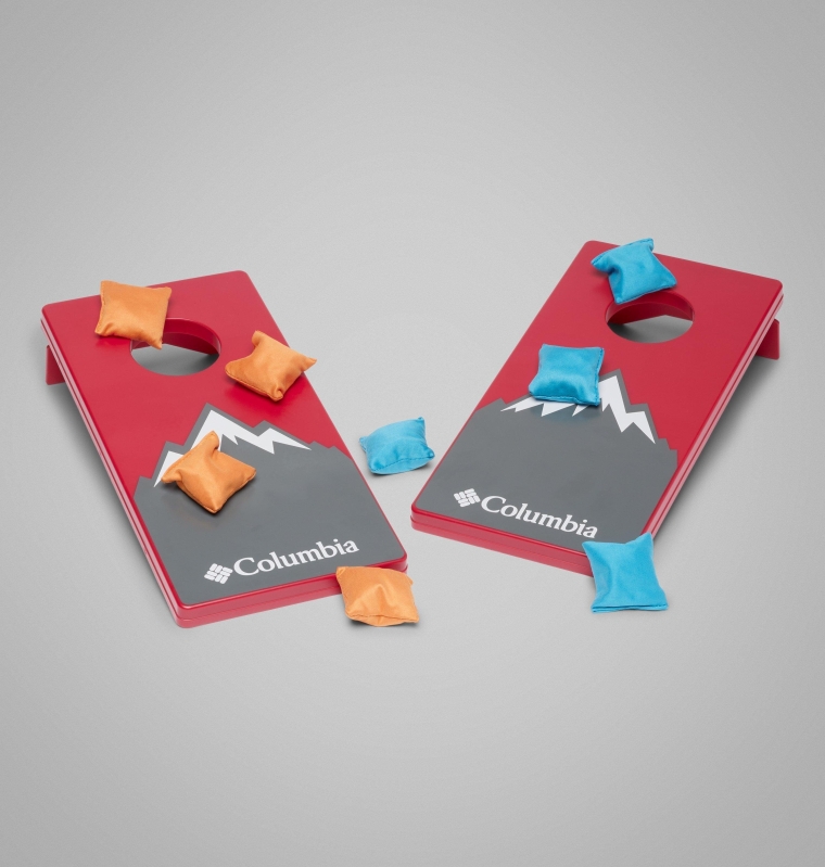 Columbia Mini Cornhole Game - Portable and Storable Fun for All Ages