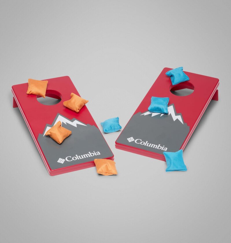 Columbia Mini Cornhole Game - Portable and Storable Fun for All Ages