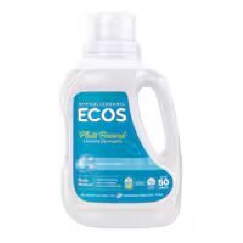 ECOS Free and Clear Liquid Laundry Detergent 50oz - Eco-friendly, Hypoallergenic