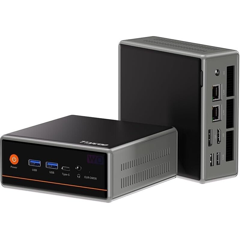 Trycoo WO-4 Mini PC Desktop with AMD Ryzen 5