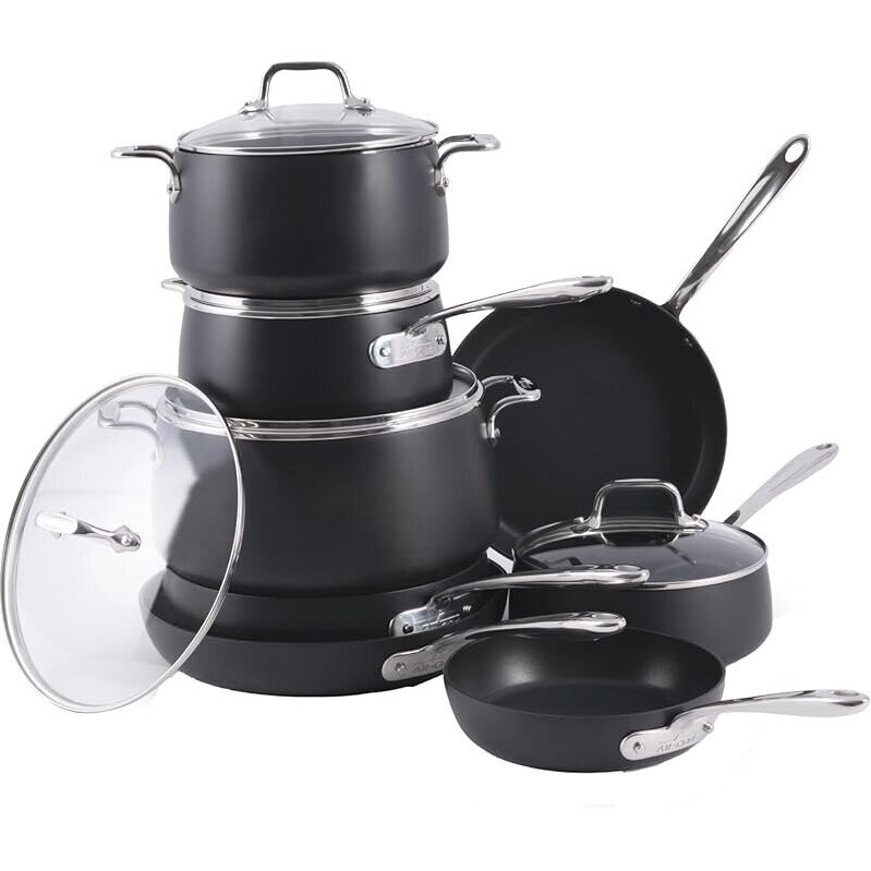 All-Clad HA1 Hard Anodized Nonstick Cookware Set - Ultimate Kitchen Efficiency