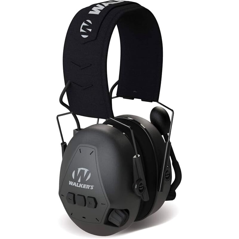 Walker's Bluetooth 25dB NRR Passive Hearing Protection Muff for Shooters and Hunters