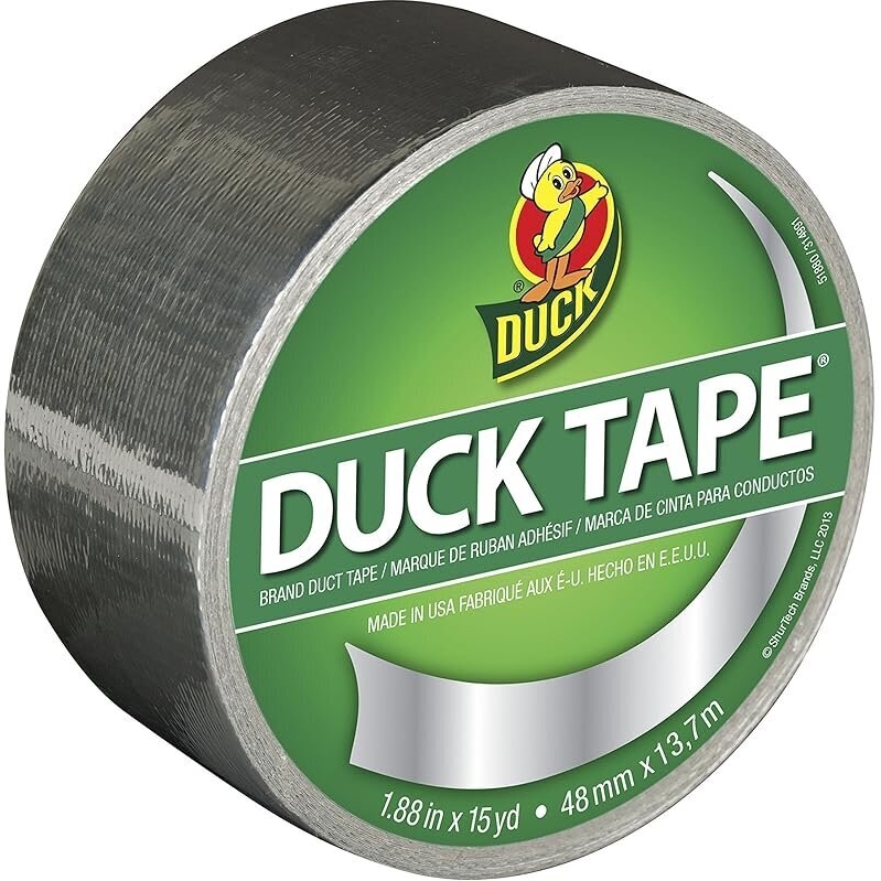 Durable Duck Brand Metallic Duct Tape - Perfect for Repairs and Crafts